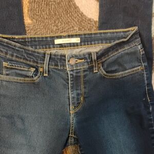 Levi's Dark Blue Skinny Jeans for Women